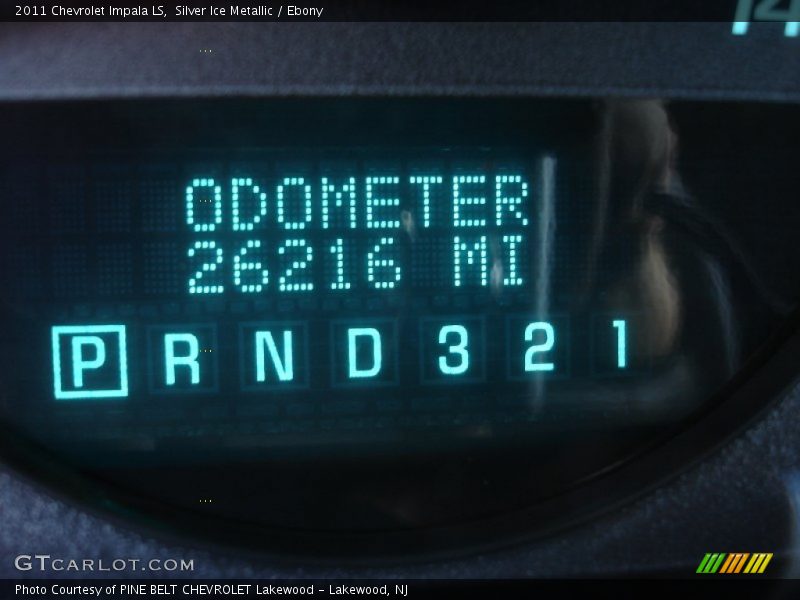 Silver Ice Metallic / Ebony 2011 Chevrolet Impala LS