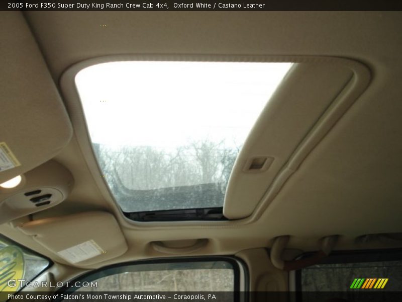 Oxford White / Castano Leather 2005 Ford F350 Super Duty King Ranch Crew Cab 4x4