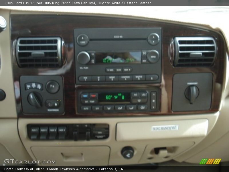 Oxford White / Castano Leather 2005 Ford F350 Super Duty King Ranch Crew Cab 4x4