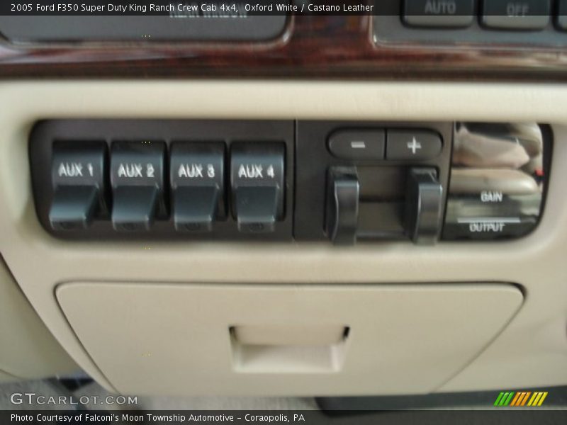 Oxford White / Castano Leather 2005 Ford F350 Super Duty King Ranch Crew Cab 4x4