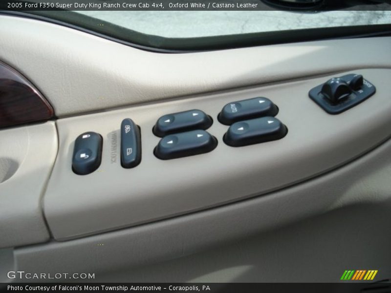 Oxford White / Castano Leather 2005 Ford F350 Super Duty King Ranch Crew Cab 4x4