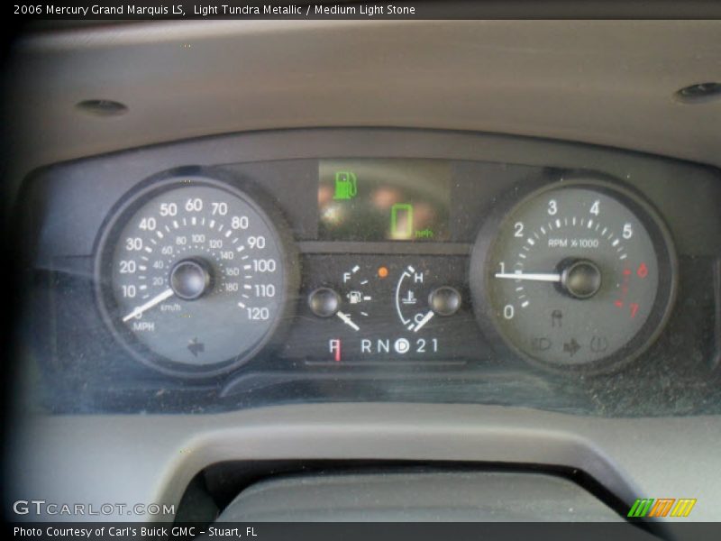 Light Tundra Metallic / Medium Light Stone 2006 Mercury Grand Marquis LS