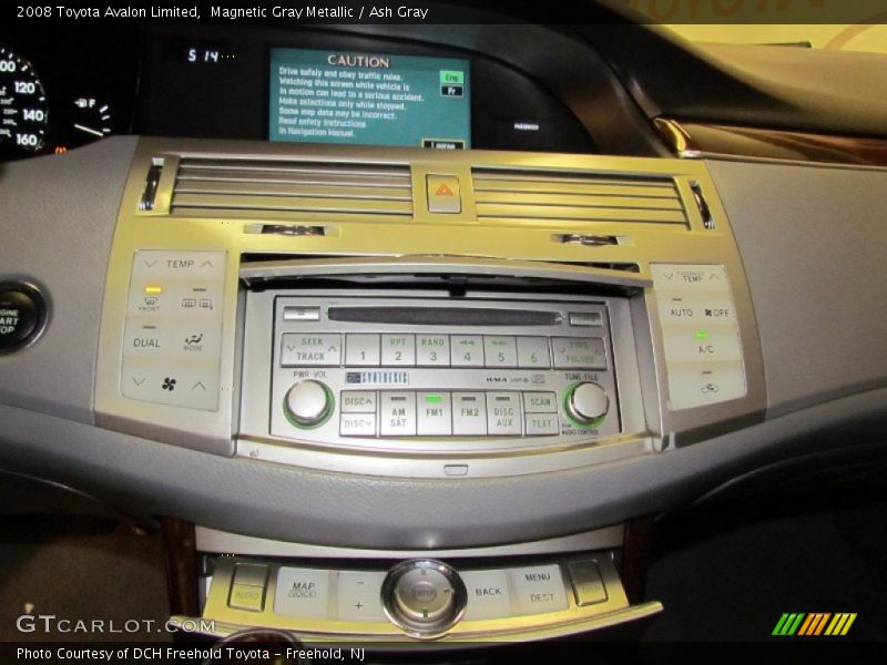 Controls of 2008 Avalon Limited