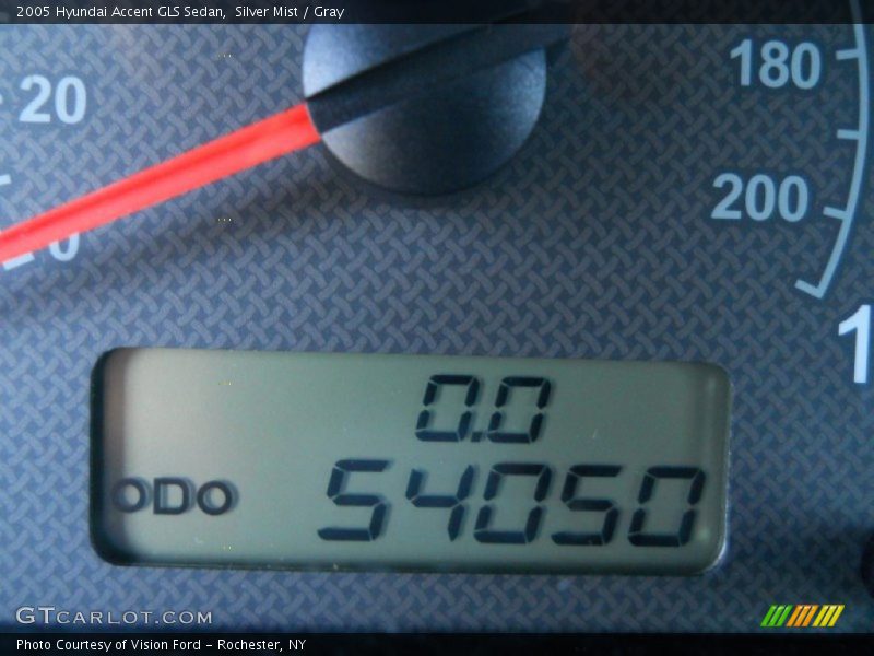 Silver Mist / Gray 2005 Hyundai Accent GLS Sedan