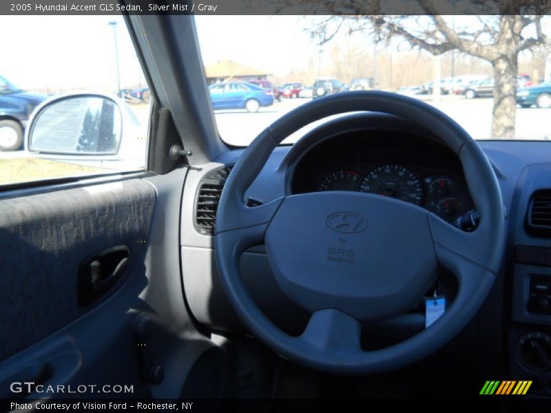 Silver Mist / Gray 2005 Hyundai Accent GLS Sedan