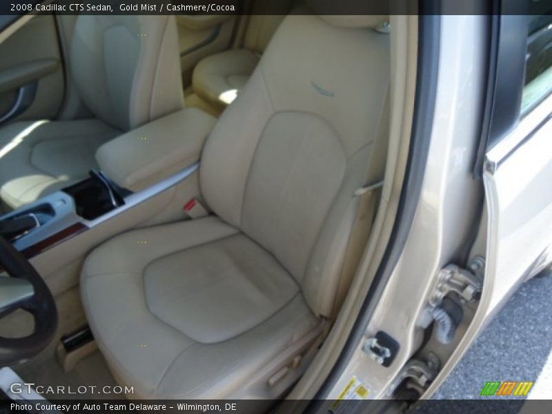 Gold Mist / Cashmere/Cocoa 2008 Cadillac CTS Sedan