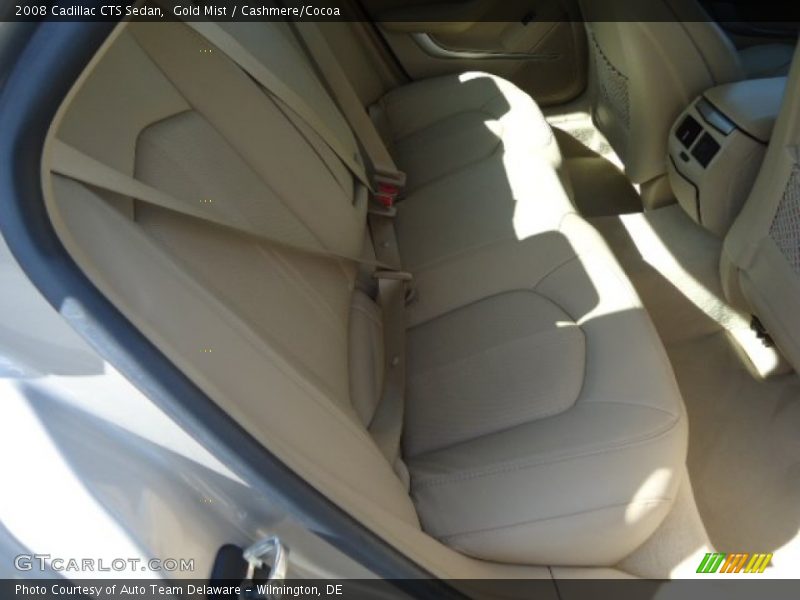 Gold Mist / Cashmere/Cocoa 2008 Cadillac CTS Sedan