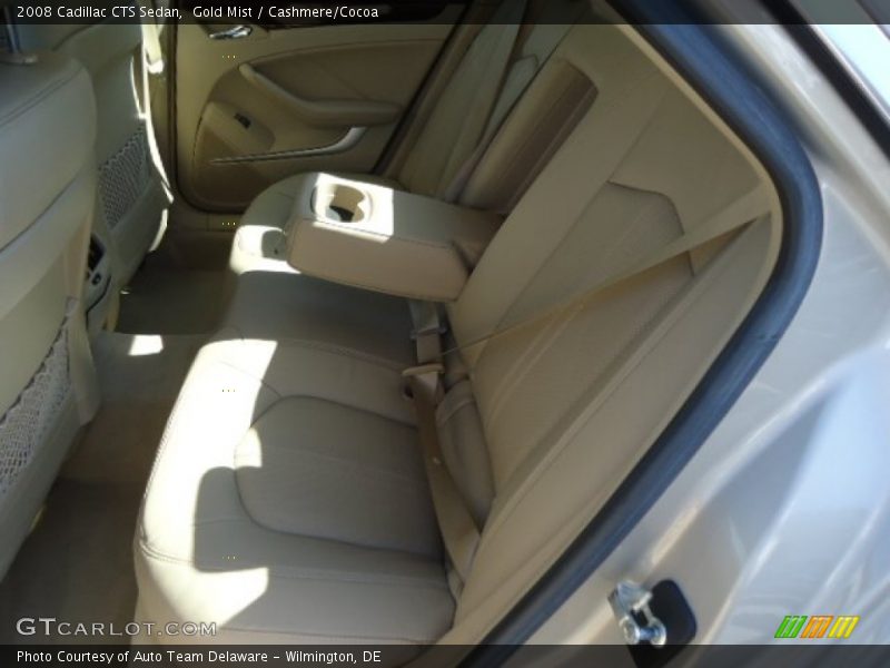 Gold Mist / Cashmere/Cocoa 2008 Cadillac CTS Sedan