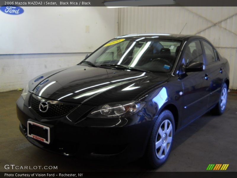 Black Mica / Black 2006 Mazda MAZDA3 i Sedan