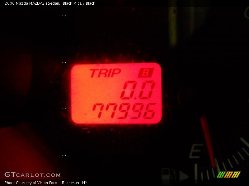 Black Mica / Black 2006 Mazda MAZDA3 i Sedan