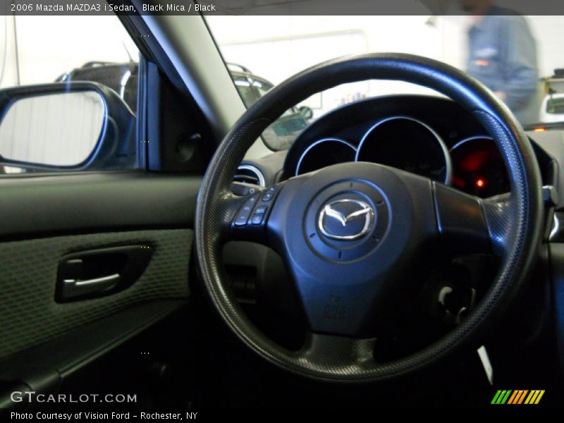 Black Mica / Black 2006 Mazda MAZDA3 i Sedan