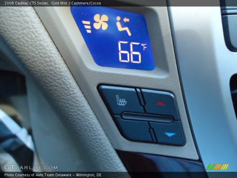 Gold Mist / Cashmere/Cocoa 2008 Cadillac CTS Sedan