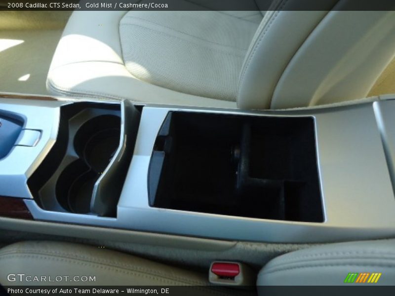 Gold Mist / Cashmere/Cocoa 2008 Cadillac CTS Sedan