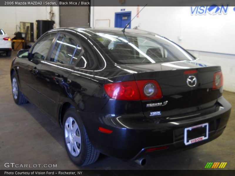 Black Mica / Black 2006 Mazda MAZDA3 i Sedan