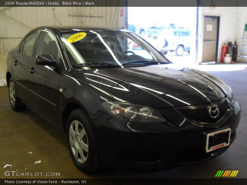 Black Mica / Black 2006 Mazda MAZDA3 i Sedan