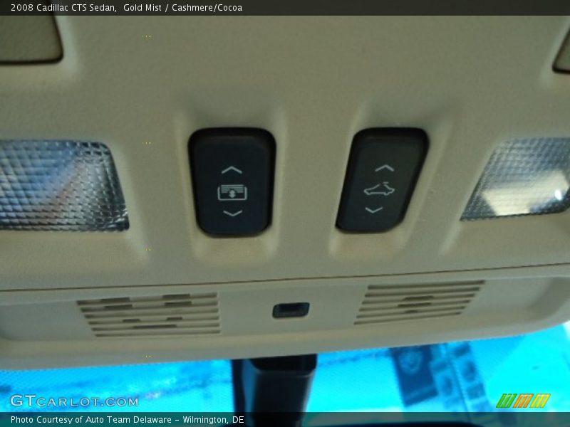 Gold Mist / Cashmere/Cocoa 2008 Cadillac CTS Sedan