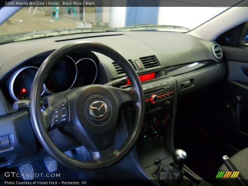 Black Mica / Black 2006 Mazda MAZDA3 i Sedan