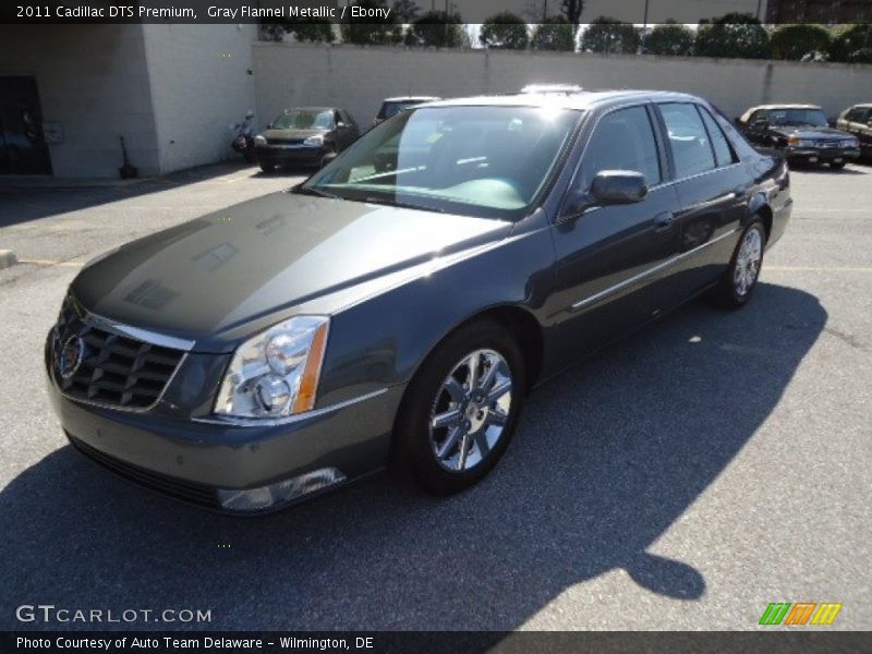 Gray Flannel Metallic / Ebony 2011 Cadillac DTS Premium