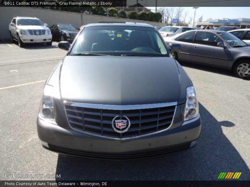 Gray Flannel Metallic / Ebony 2011 Cadillac DTS Premium