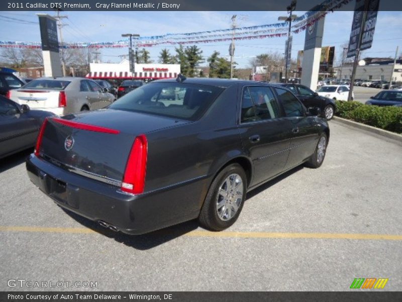 Gray Flannel Metallic / Ebony 2011 Cadillac DTS Premium