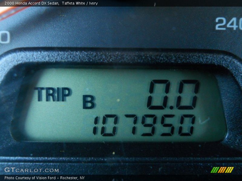 Taffeta White / Ivory 2000 Honda Accord DX Sedan