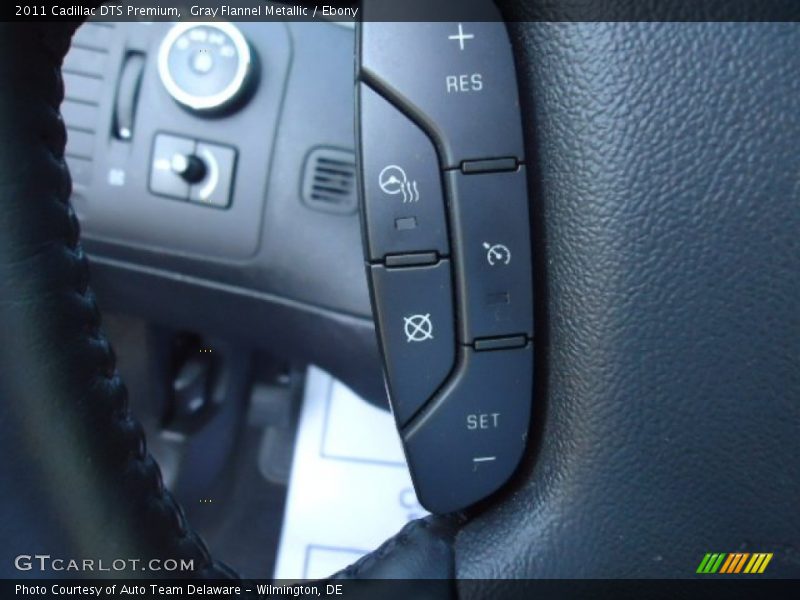 Gray Flannel Metallic / Ebony 2011 Cadillac DTS Premium
