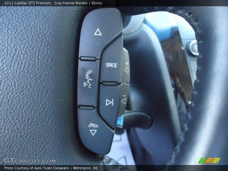 Gray Flannel Metallic / Ebony 2011 Cadillac DTS Premium
