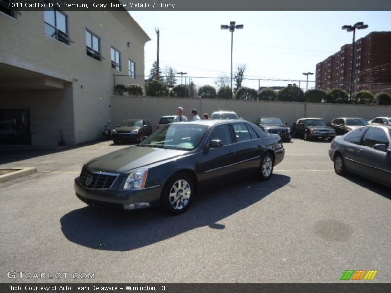 Gray Flannel Metallic / Ebony 2011 Cadillac DTS Premium
