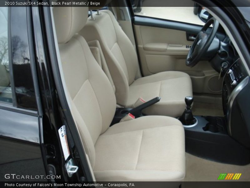  2010 SX4 Sedan Beige Interior