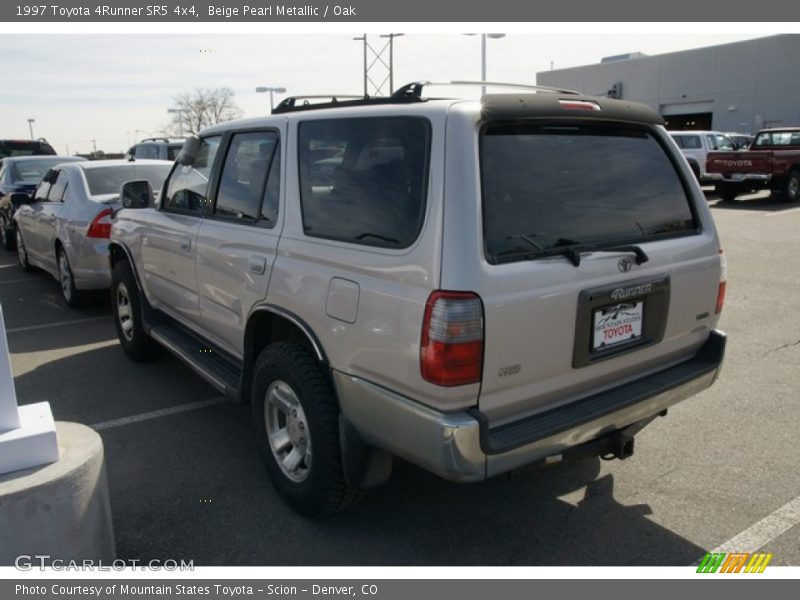 Beige Pearl Metallic / Oak 1997 Toyota 4Runner SR5 4x4