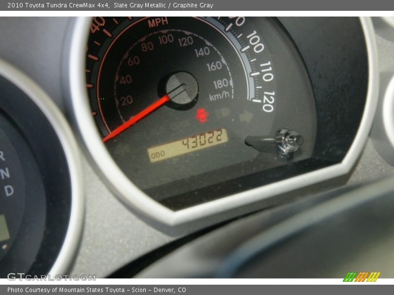 Slate Gray Metallic / Graphite Gray 2010 Toyota Tundra CrewMax 4x4