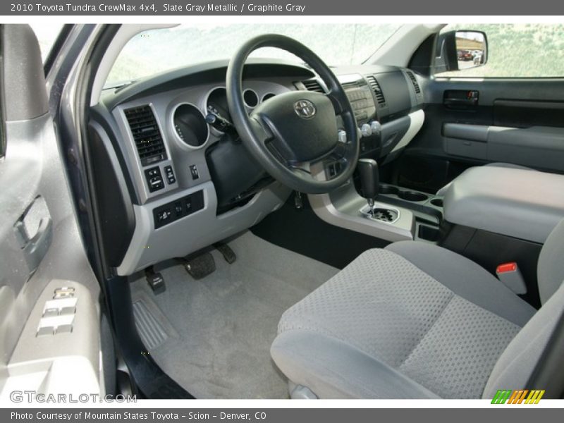 Slate Gray Metallic / Graphite Gray 2010 Toyota Tundra CrewMax 4x4