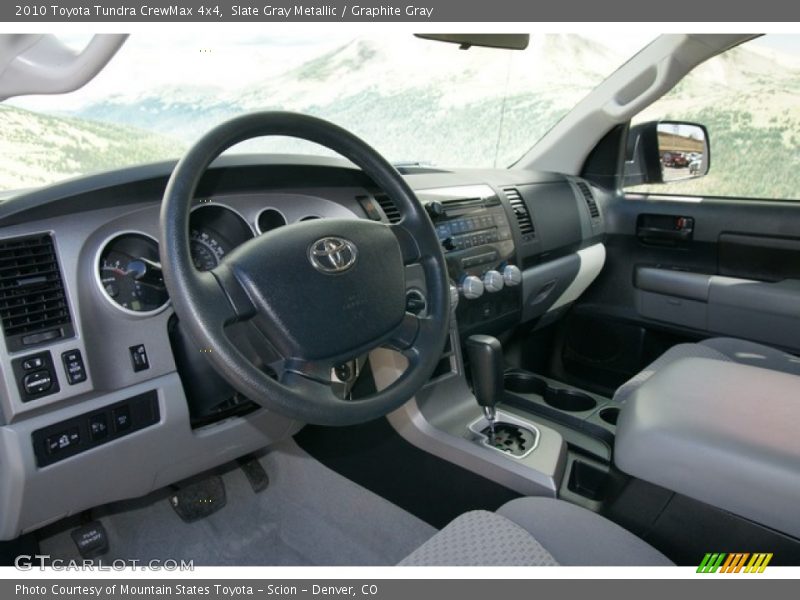 Slate Gray Metallic / Graphite Gray 2010 Toyota Tundra CrewMax 4x4