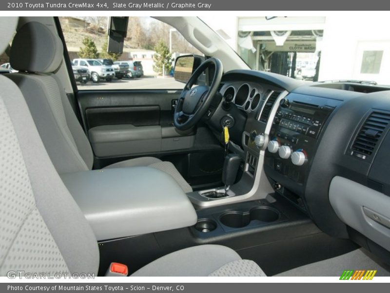 Slate Gray Metallic / Graphite Gray 2010 Toyota Tundra CrewMax 4x4