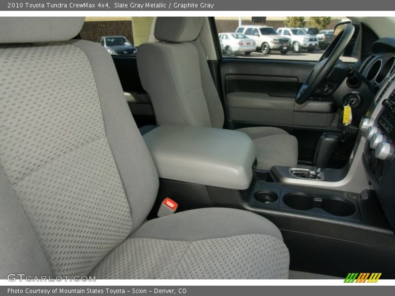 Slate Gray Metallic / Graphite Gray 2010 Toyota Tundra CrewMax 4x4