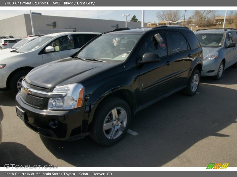Black / Light Gray 2008 Chevrolet Equinox LT AWD