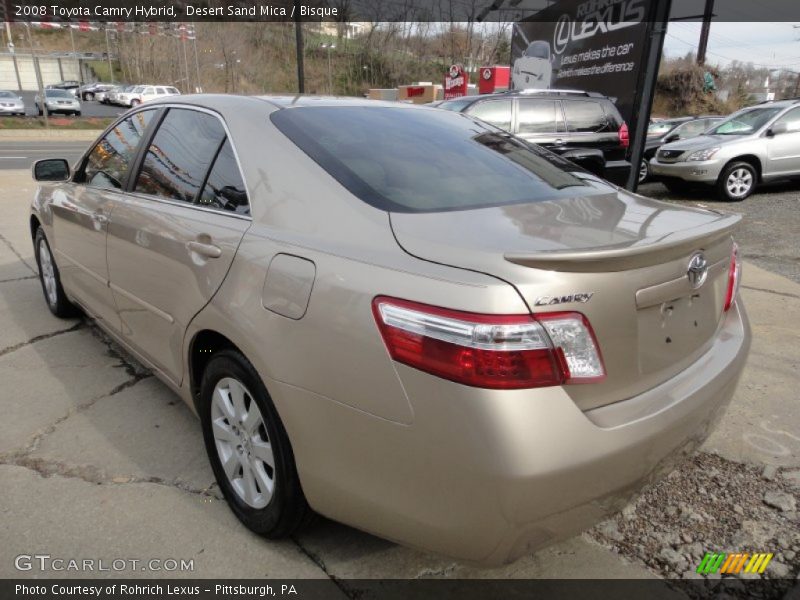 Desert Sand Mica / Bisque 2008 Toyota Camry Hybrid