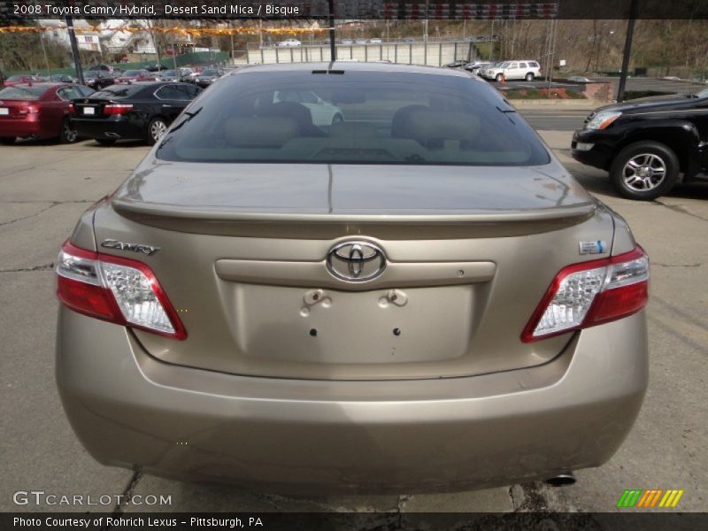 Desert Sand Mica / Bisque 2008 Toyota Camry Hybrid