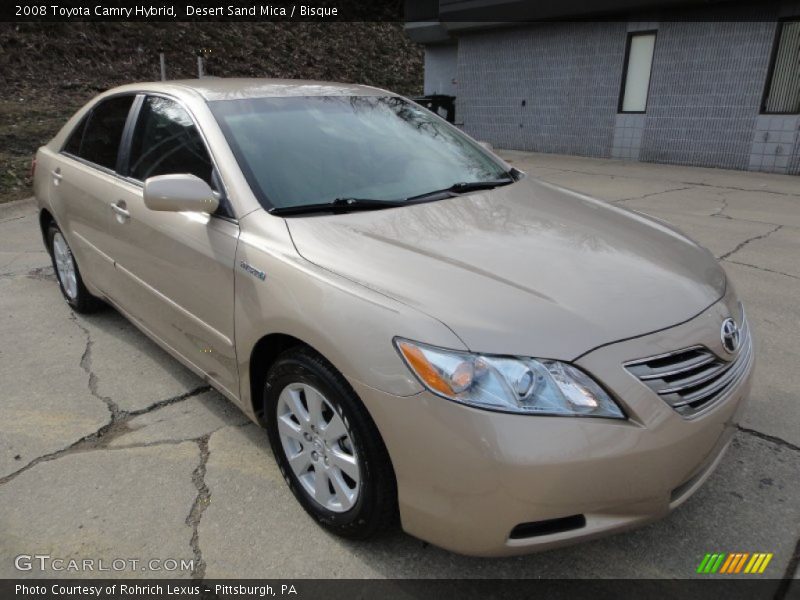 Desert Sand Mica / Bisque 2008 Toyota Camry Hybrid