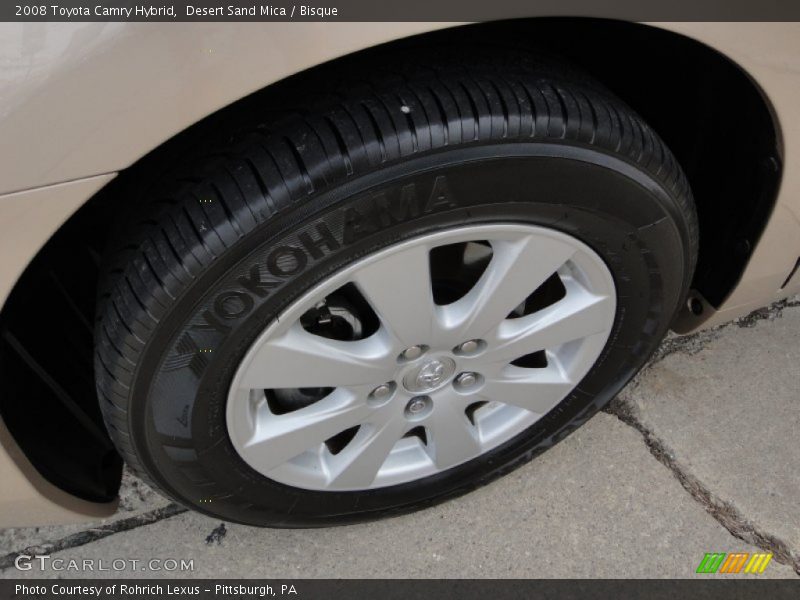 Desert Sand Mica / Bisque 2008 Toyota Camry Hybrid