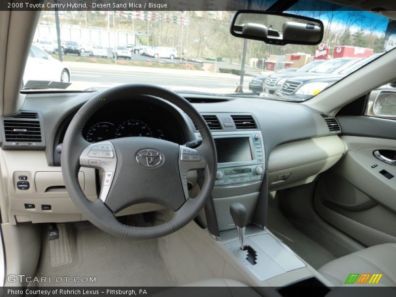 Desert Sand Mica / Bisque 2008 Toyota Camry Hybrid