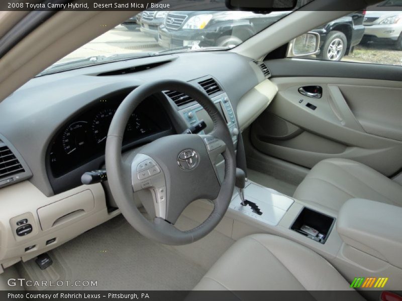 Desert Sand Mica / Bisque 2008 Toyota Camry Hybrid