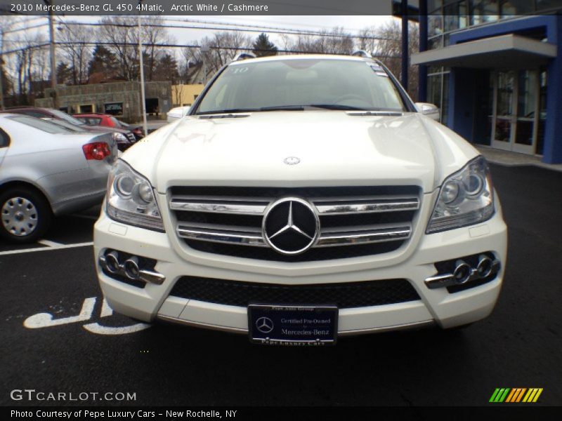 Arctic White / Cashmere 2010 Mercedes-Benz GL 450 4Matic