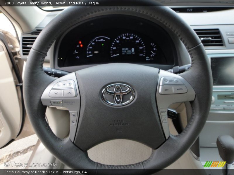 Desert Sand Mica / Bisque 2008 Toyota Camry Hybrid