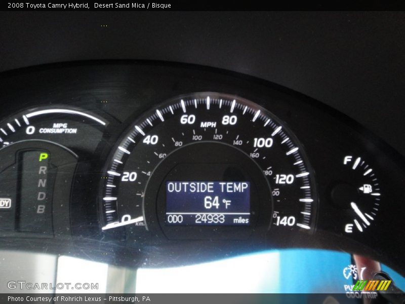 Desert Sand Mica / Bisque 2008 Toyota Camry Hybrid