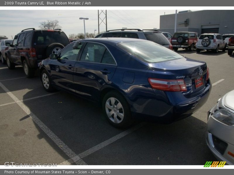 Blue Ribbon Metallic / Ash 2009 Toyota Camry LE