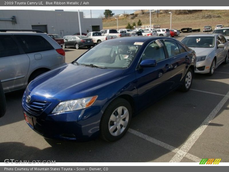 Blue Ribbon Metallic / Ash 2009 Toyota Camry LE