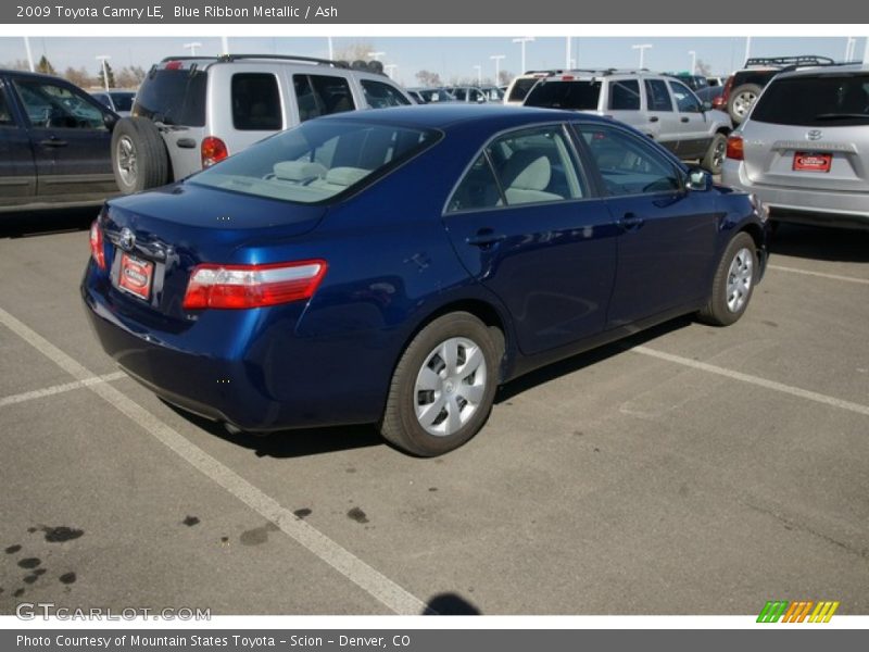 Blue Ribbon Metallic / Ash 2009 Toyota Camry LE