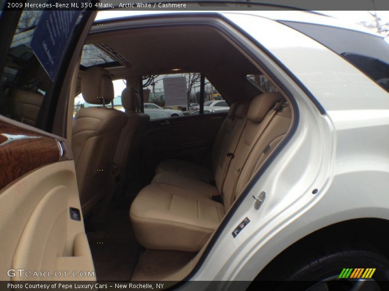 Arctic White / Cashmere 2009 Mercedes-Benz ML 350 4Matic