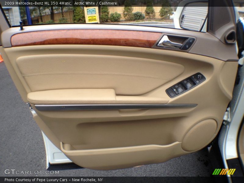 Arctic White / Cashmere 2009 Mercedes-Benz ML 350 4Matic